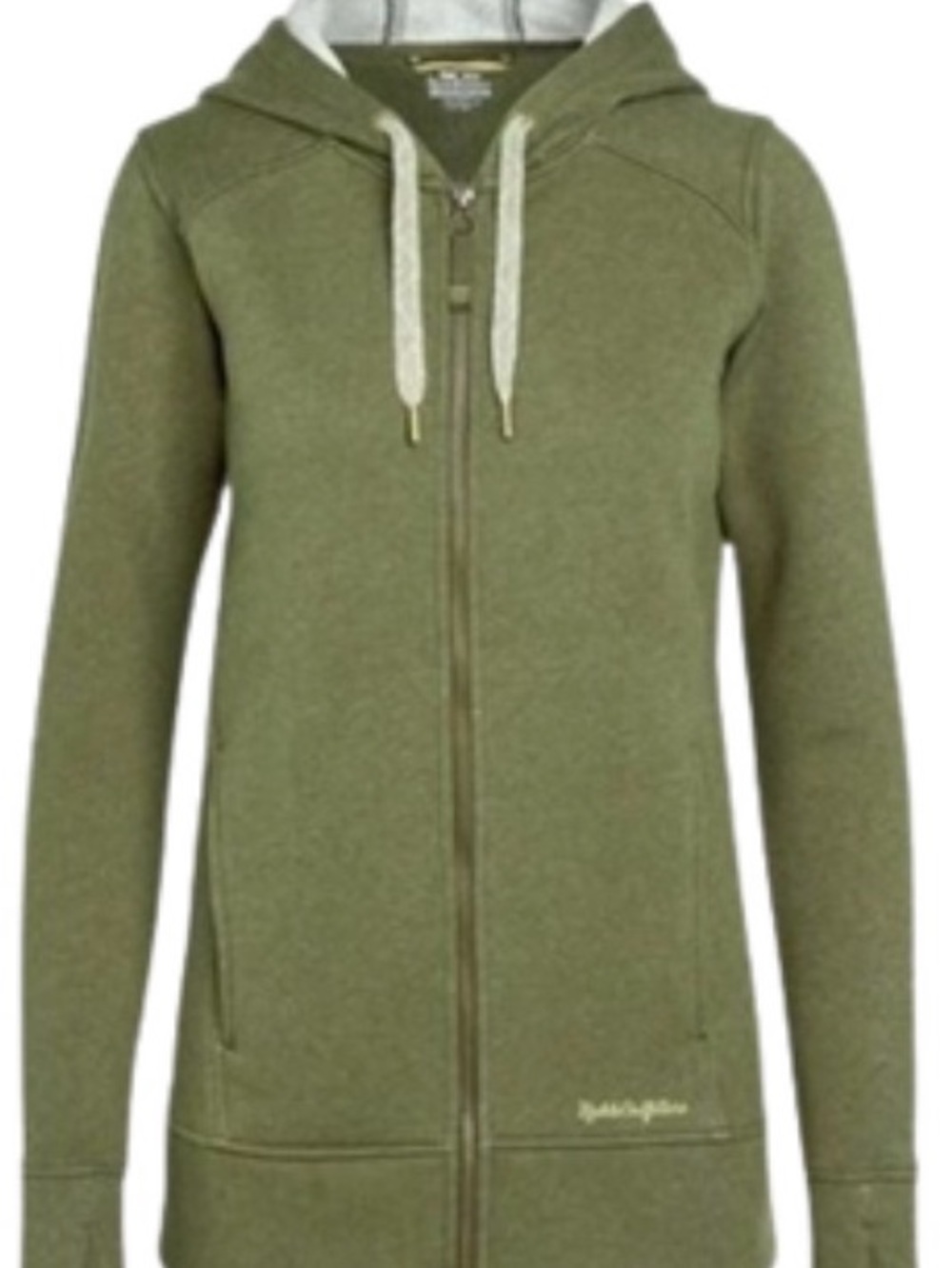 NOBLE OUTFITTERS WOMEN'S TUG-FREE FULL ZIP HOODIE